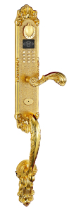 High Quality Brass IC Card Password Fingerprint Access Door Lock